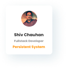 Shiv Chauhan placed at Persistent System